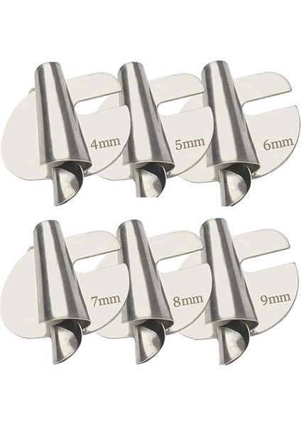 Dikiş Rulo Etek Ayağı Seti 4-9mm Genişliğinde Rulo Etek Baskı Ayağı (Yurt Dışından)