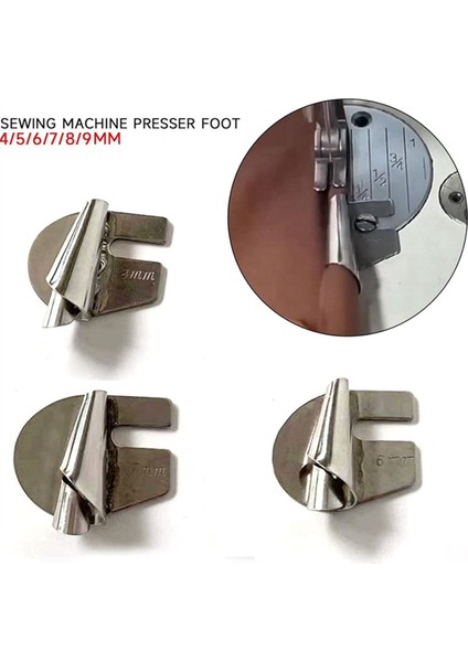 Dikiş Rulo Etek Ayağı Seti 4-9mm Genişliğinde Rulo Etek Baskı Ayağı (Yurt Dışından) fiyatları