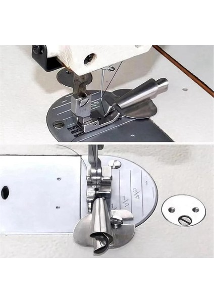 Dikiş Rulo Etek Ayağı Seti 4-9mm Genişliğinde Rulo Etek Baskı Ayağı (Yurt Dışından) modelleri