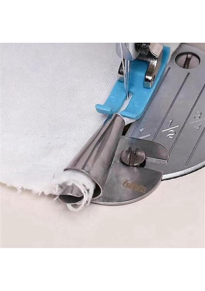 Dikiş Rulo Etek Ayağı Seti 4-9mm Genişliğinde Rulo Etek Baskı Ayağı (Yurt Dışından) indirimleri