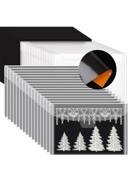 0.6mm Güçlü Kauçuk Manyetik Levha ve Damga Kalıp Saklama Çantası Turuncu (Yurt Dışından)