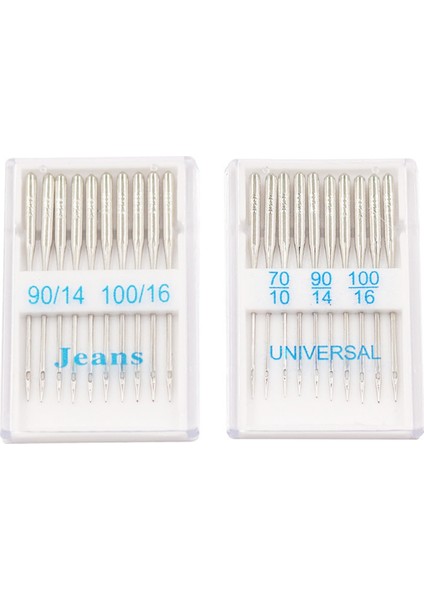 Dikiş Makinesi Iğneleri Jeans Universal Normal Nokta Dikiş Iğneleri (Yurt Dışından)