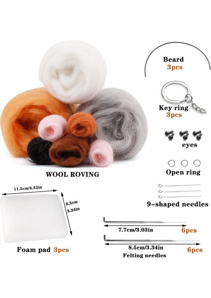 Iğne Keçeleme Kitleri Talimatlı Iğne Keçeleme Kiti (Yurt Dışından) fiyatları