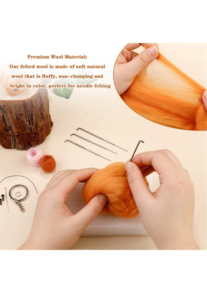 Iğne Keçeleme Kitleri Talimatlı Iğne Keçeleme Kiti (Yurt Dışından) modelleri