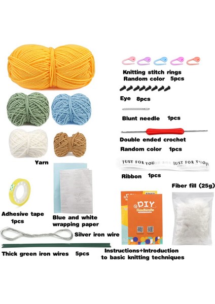 Yeni Başlayanlar Için Tığ Işi Setitığ Işi Kaplan Buket Seti (Yurt Dışından) fiyatları