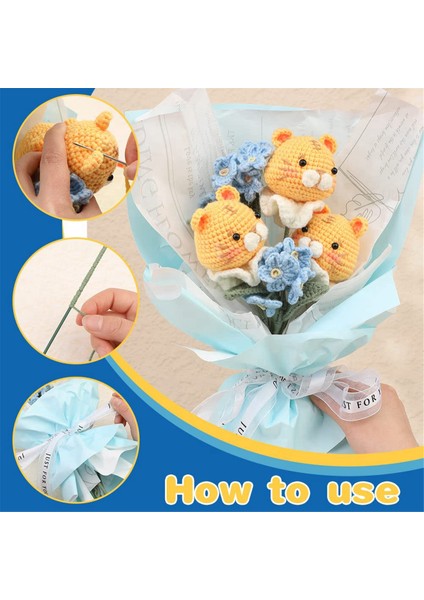 Yeni Başlayanlar Için Tığ Işi Setitığ Işi Kaplan Buket Seti (Yurt Dışından) fırsatları