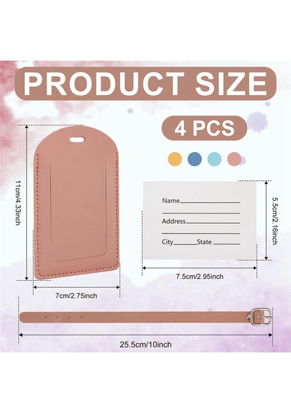 Bagaj Etiketleri Ayarlanabilir Kayışlı Gizlilik Koruma Kılıfı Etiketleri (Yurt Dışından) fiyatları