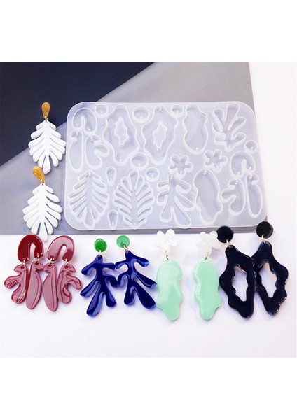 Geometrik Küpe Kolye Silikon Kalıp Yıldız Şekilli Karışık Stil (Yurt Dışından) fiyatları