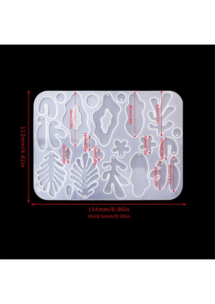 Geometrik Küpe Kolye Silikon Kalıp Yıldız Şekilli Karışık Stil (Yurt Dışından) indirimleri