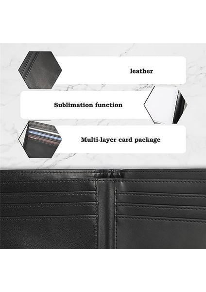 Erkekler Için 4pc Süblimasyon Cüzdan Boş Pu Isı Transferi Dıy Kart Tutucu (Yurt Dışından) modelleri