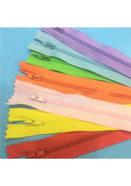 100 Adet Kapalı Uçlu Naylon Bobin Fermuarlar Terzi Dikiş El Sanatları 30CM (Yurt Dışından) modelleri