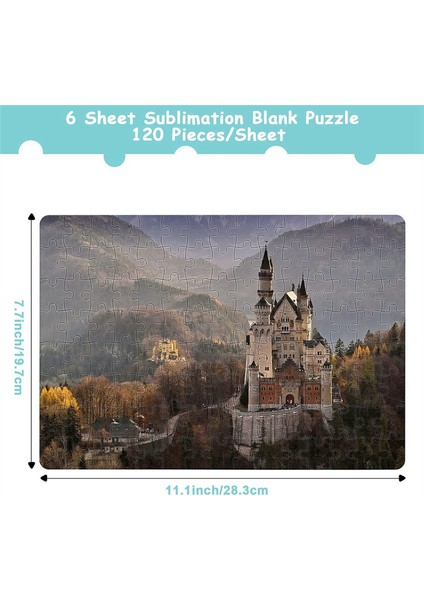 Kendin Yap Sublimasyon Transfer Termal Pres Baskı A4 Için Boş Bulmaca (Yurt Dışından) fiyatları