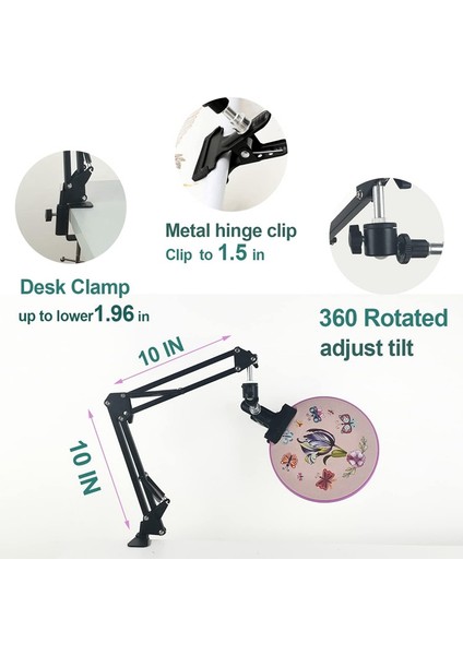 Nakış Kasnağı Standı Döndürülebilir Çapraz Dikiş Standı B (Yurt Dışından) fiyatları