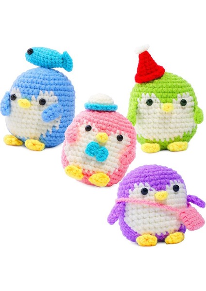 Anneler Günü Hediyeleri Için 4 Parça Başlangıç Tığ Işi Penuenler Seti ve Alet (Yurt Dışından) fiyatları