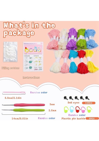 Anneler Günü Hediyeleri Için 4 Parça Başlangıç Tığ Işi Penuenler Seti ve Alet (Yurt Dışından) modelleri