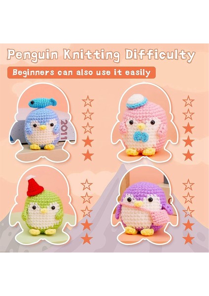 Anneler Günü Hediyeleri Için 4 Parça Başlangıç Tığ Işi Penuenler Seti ve Alet (Yurt Dışından) indirimleri