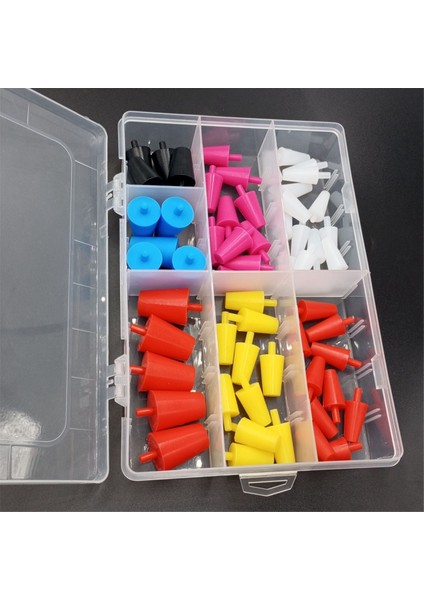 100 Adet Silikon Kauçuk Konik Tıkaç Çeşitleri Kitleri (Yurt Dışından) modelleri