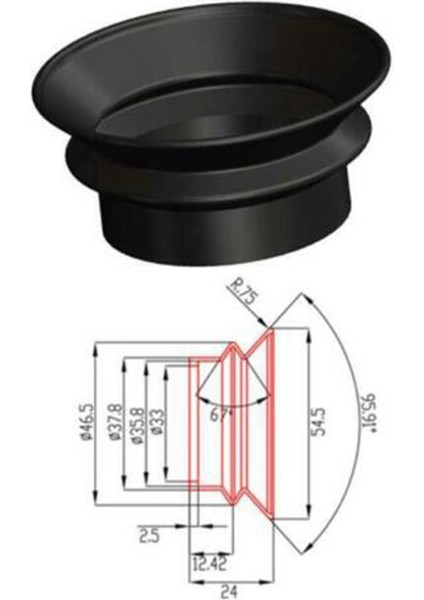 Dürbün Kask Gece Görüş Kapsamı Gözlük Mikroskop Parçaları L24 (Yurt Dışından) fiyatları