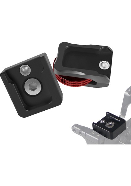 Sıcak Ayakkabı Adaptörü 1/4 Vida Güvenlik 360 Dönebilen Dslr Kamera Rig Için Mikrofon Monitör Flaş Işığı Soğuk Ayakkabı Montajı, Tip C (Yurt Dışından)