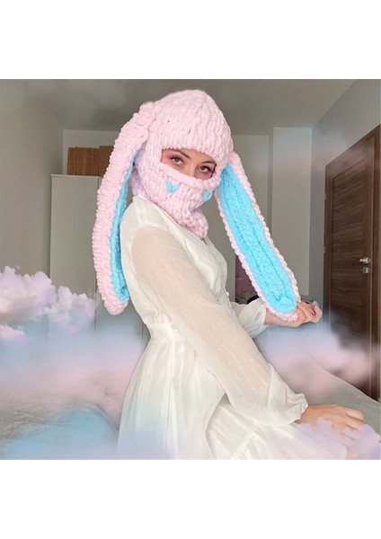 2'si 1 Arada Kadın Örgü Kulak Şapkası-A (Yurt Dışından) fiyatları