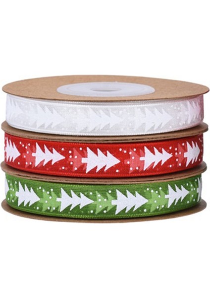 Noel Kurdele Pasta Dekoratif Baskı Kurdele 1cm (Yurt Dışından) fırsatları