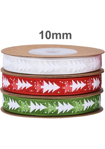 Noel Kurdele Pasta Dekoratif Baskı Kurdele 1cm (Yurt Dışından) indirimleri