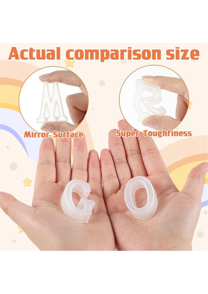 Silikon Alfabe Kalıpları Yapım Kitleri (Yurt Dışından) fırsatları