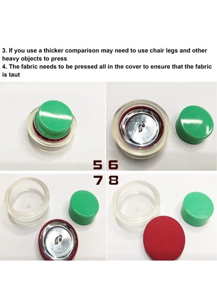 5 Farklı Boyut ve Aletlerle Kapak Düğmesi Seti Üreticiyle Kendin Yap Kumaş (Yurt Dışından) fırsatları
