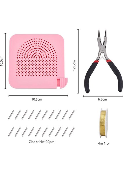 Mücevher Teli Şekillendirme Takımı Mücevher Boncuklama Bakır Tel Pembe (Yurt Dışından) modelleri