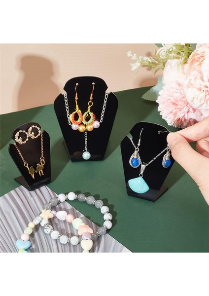 3 Paket Akrilik Kolye Sergileme Standı Küpe Sergileme Rafı (Yurt Dışından) modelleri