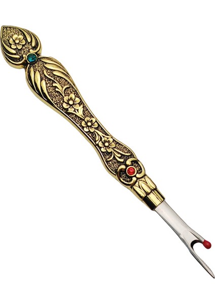 Vintage Iplik Kesici Dikiş Sökücü Çözücü Çarpı Dikiş-Altın (Yurt Dışından)