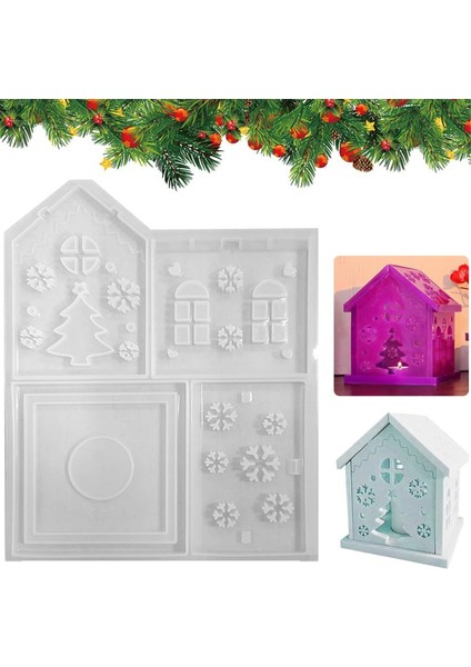 Eklemeli Mum Evi Noel Silikon Kalıp (Yurt Dışından) indirimleri