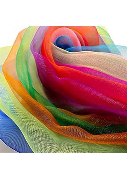 Kraliyet Mavisi-Degrade Renk Küçük Eşarp, Dans Performansı (Yurt Dışından) modelleri