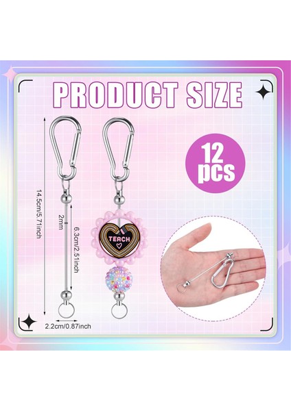 Boncuklu Anahtarlık Çubukları Gümüş Boncuklu Anahtarlık Toplu Dıy Boş Anahtarlık (Yurt Dışından) fiyatları