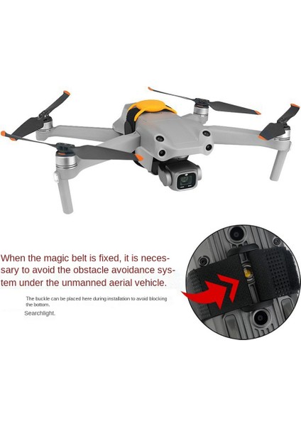 Drone Bulucu Askı Değiştirme Mavic 3 Hava 2 S Hava Etiketi Durumda Tracker Bulucu Koruyucu Tutucu ile Kayış Siyah (Yurt Dışından)
