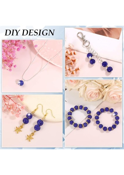 150 Adet 10MM Yapay Elmas Boncukparıltılı Kil Yapay Elmas Boncukkoyu Mavi (Yurt Dışından) fırsatları