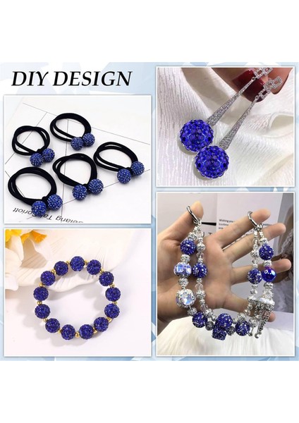 150 Adet 10MM Yapay Elmas Boncukparıltılı Kil Yapay Elmas Boncukkoyu Mavi (Yurt Dışından) indirimleri