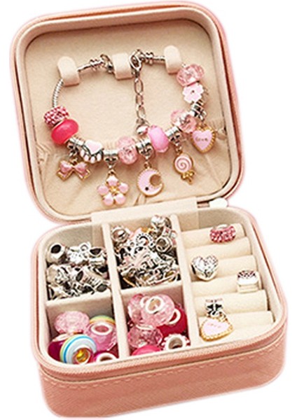 Mücevher Yapım Seti Charm Bilezik Kolye Hediye Boncuk Seti B (Yurt Dışından)