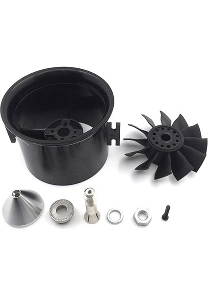 Rc Drone Fırçasız Motor Fanı 70MM 12 Kanallı Fan 4s Sürücü Edf Rc Drone Fırçasız Motor Quadcopter Aksesuarları Için (Yurt Dışından)