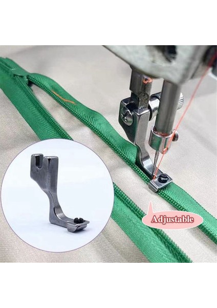 Tek Iğne Dikiş Makinesi Için Ayarlanabilir Tek Taraflı Fermuar Ayakları (Yurt Dışından) fiyatları
