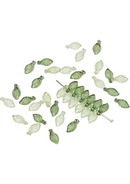 500 Adet Akrilik Ağaç Yaprakları Takı Yapımı Için Dıy Boncuk Malzemeleri (Yurt Dışından)