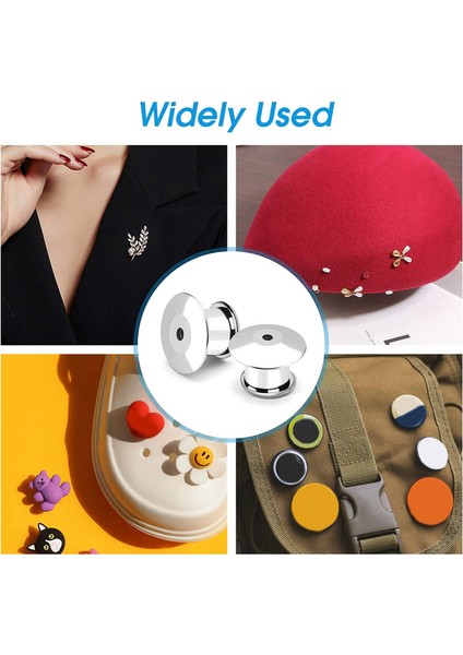 Broş Emaye Yakası Için 40 Adet Kilitli Pin Arkası Metal Pin Desteği (Yurt Dışından) modelleri