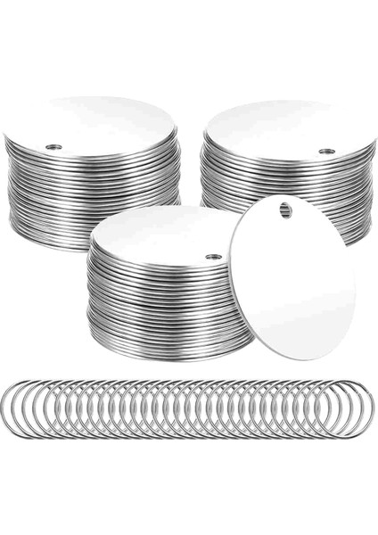 55 Adet Metal Damgalama Boş Etiketler (Yurt Dışından)