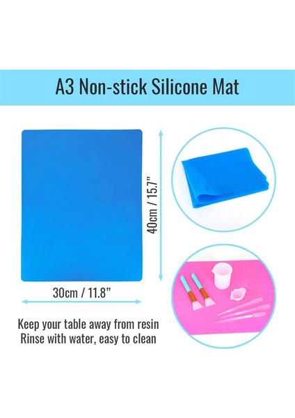 Epoksi Reçine Karıştırma Araçları Seti 36 Parça Yumuşak Silikon Reçine Araçları Malzemeleri (Yurt Dışından) fırsatları