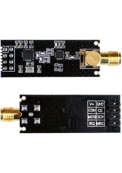 Adet NRF24L01+PA+LNA Rf Alıcı-Verici Modülü Sma Anteni ile 2.4 Ghz 1100 M + NRF24L01 Arduino Için Kablosuz Modül (Yurt Dışından)