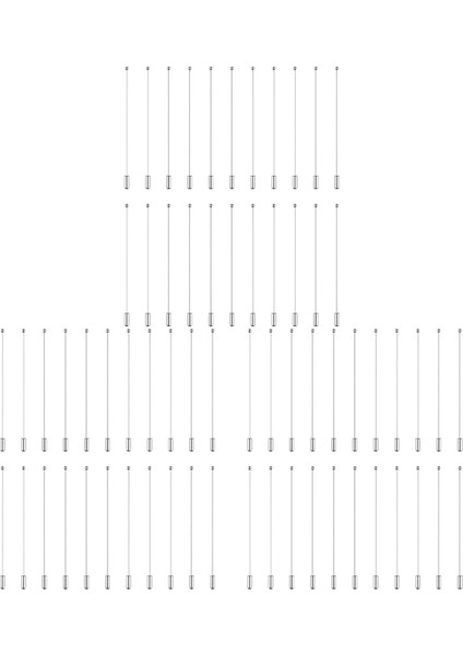 60 Adet Broş Pin Çubuğu Emniyet Çubuğu Pinleri Yaka Çubuğu Pin Şapka Pin (Yurt Dışından)