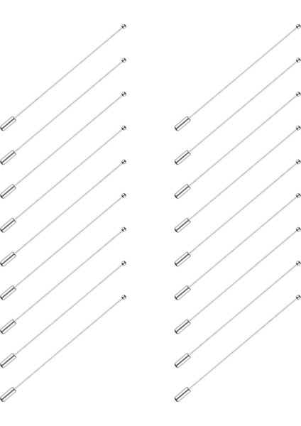 60 Adet Broş Pin Çubuğu Emniyet Çubuğu Pinleri Yaka Çubuğu Pin Şapka Pin (Yurt Dışından) indirimleri