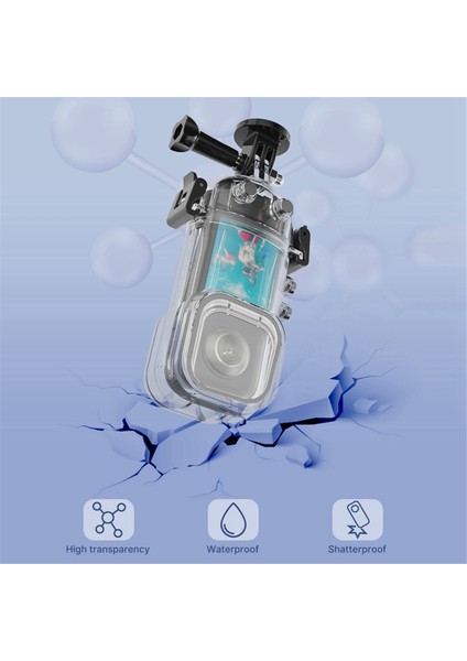 Insta 360 X3 Su Geçirmez Kılıf Aksiyon Kamera Aksesuarları Dalış Kılıfı 50 Metre Panoramik Kamera Koruyucu Kılıf (Yurt Dışından) modelleri