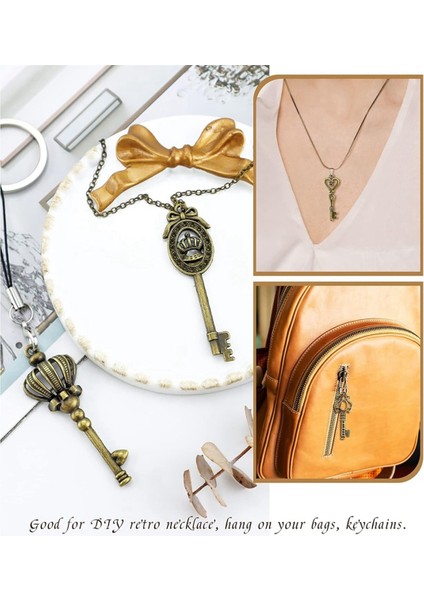 46 Adettakım Mix Kit Eski Görünümlü Retro Antik Pirinç Bronz Dekoratif (Yurt Dışından) modelleri