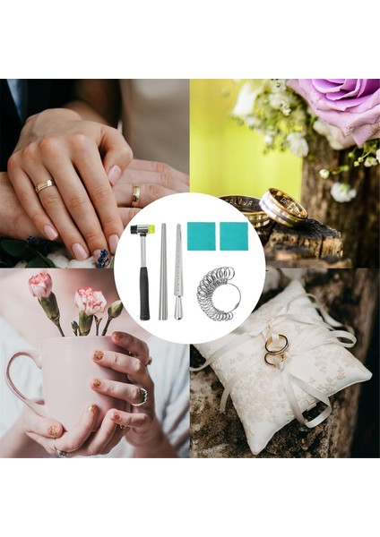 Yüzük Ölçü Aleti 27 Parça Daire Modelleri ile Mandrel Ölçme Aleti (Yurt Dışından) indirimleri